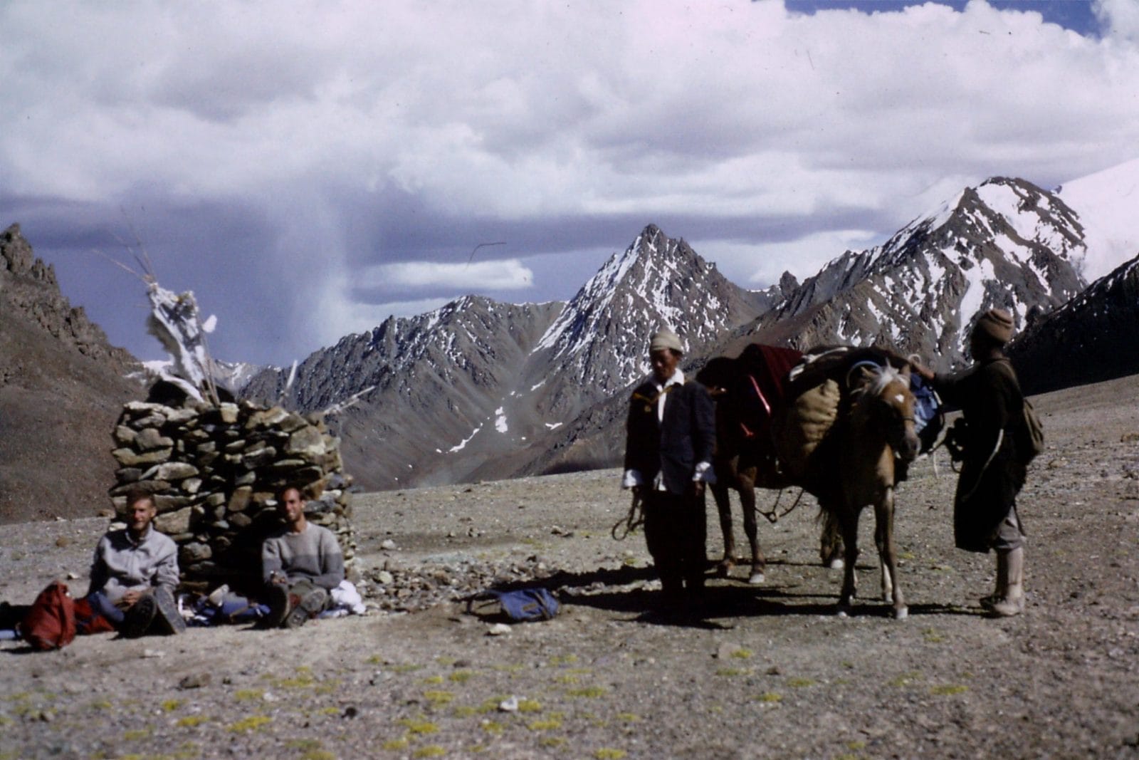 Shangri La pass in SE Zanskar 1986