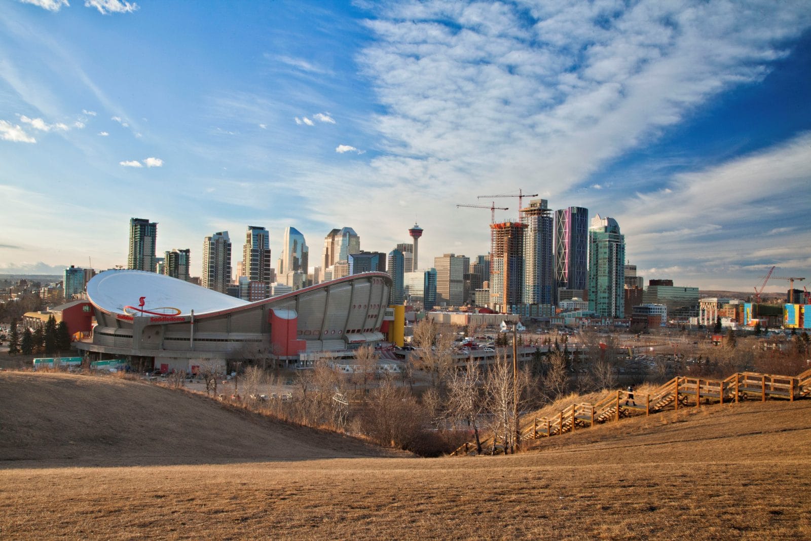 Petrostrat Canada Ltd Our Calgary Base Photo of Downtown Calgary