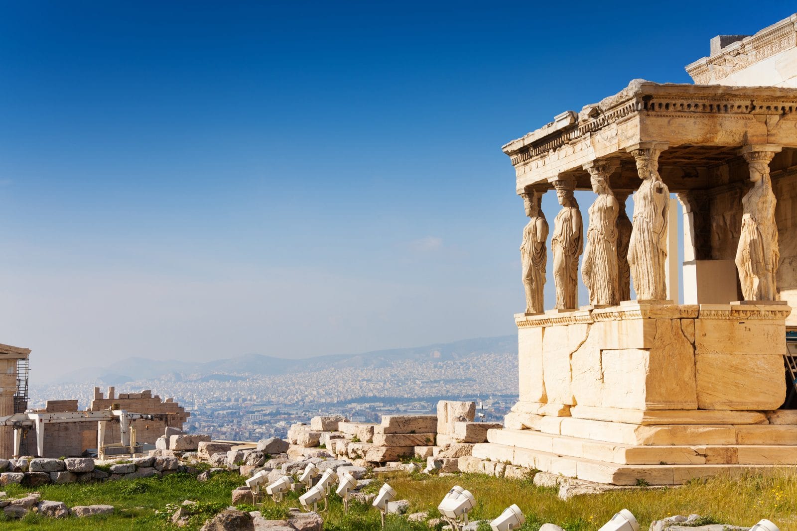 Erechtheion in Athens Greece