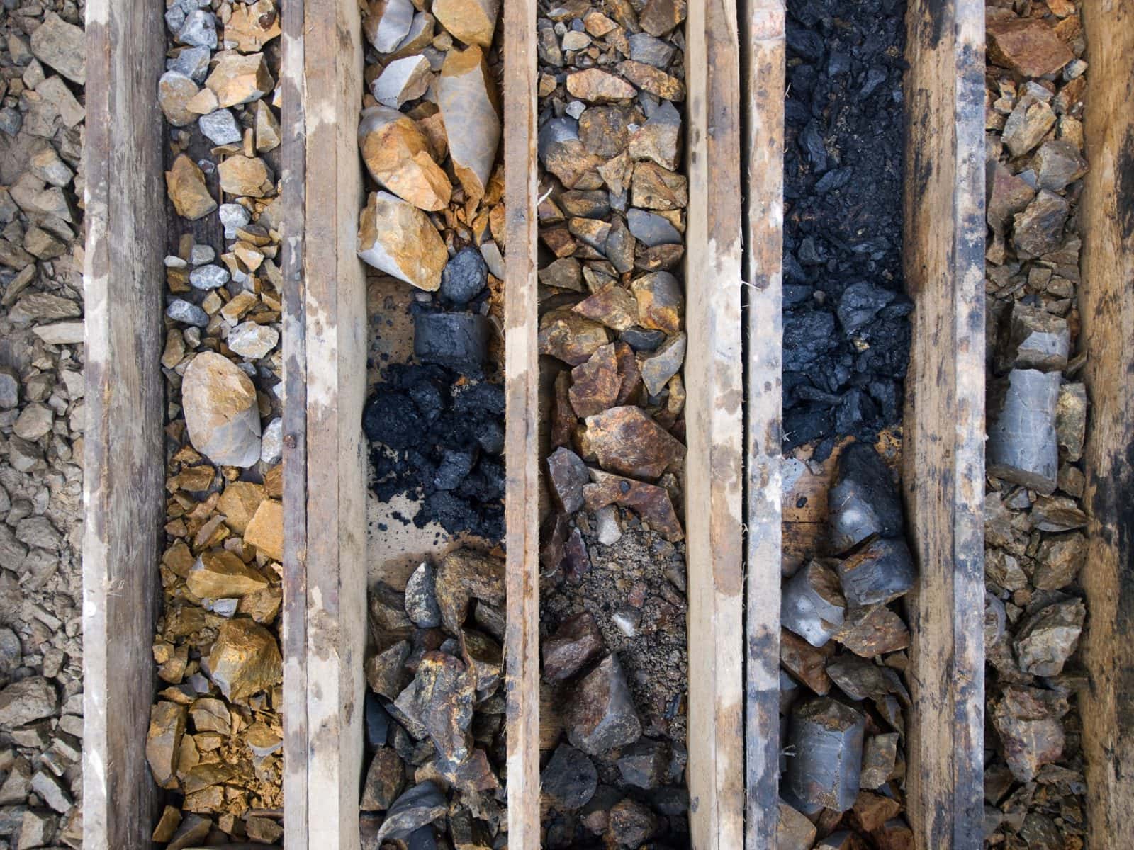 Drilled core samples