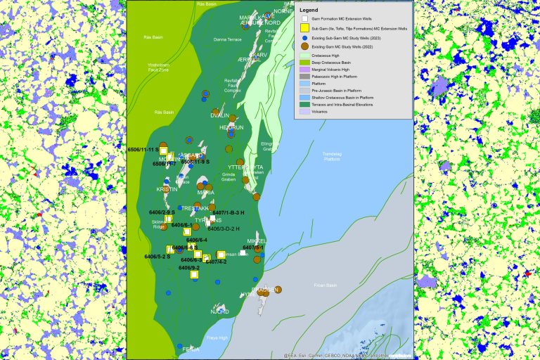 A West and Southwesterly Extension to the Garn and Sub Garn Formations Reservoir Quality Studies Map Featured Image