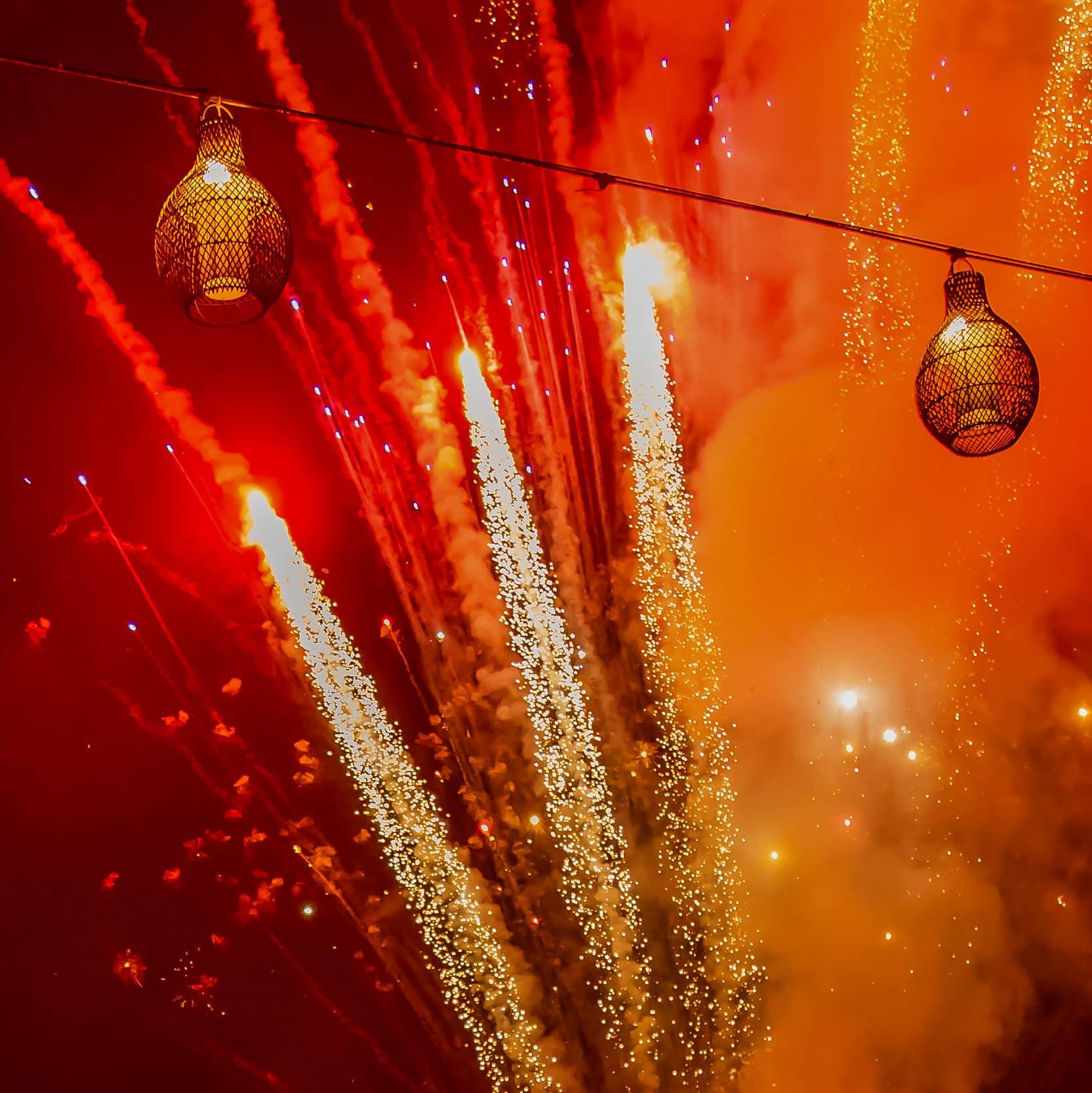 PetroStrat Chinese Fireworks Display
