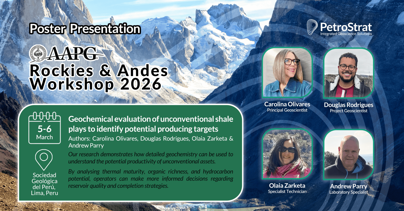 AAPG Andes And Rockies Workshop Peru Team