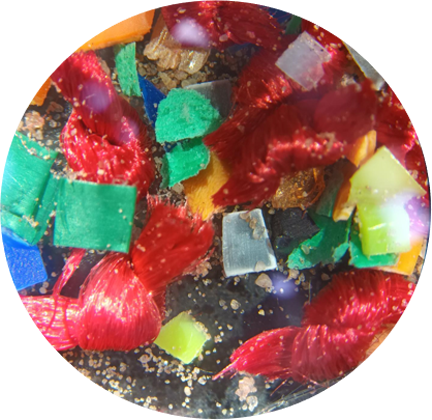 PetroStrat Microplastic particles